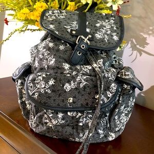 Paisley Drawstring Backpack